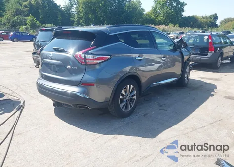 2016 Nissan Murano Sv from USA, damaged, VIN 5N1AZ2MH4GN129499